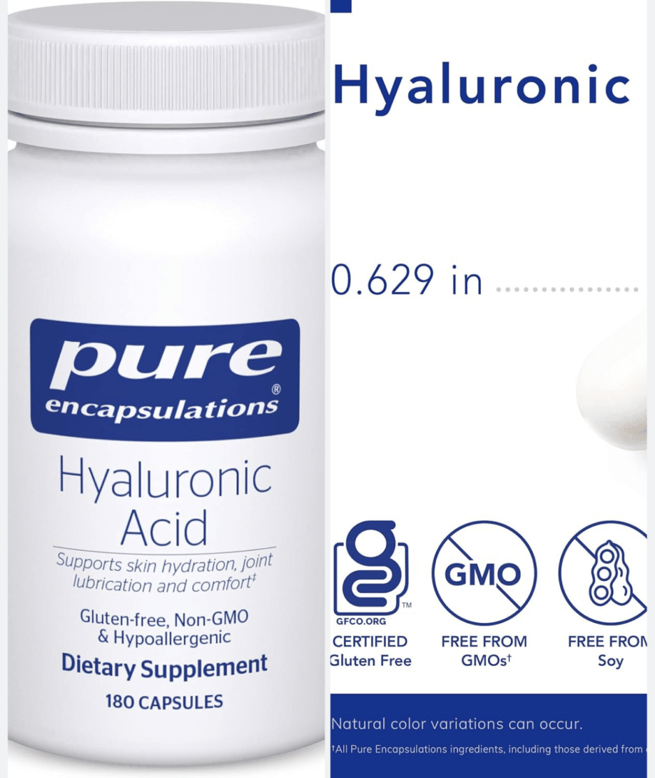 Hydrate Inside Out: Pure Encapsulations HA - 180 Capsules