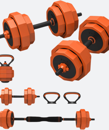 Lusper 3-in-1 Adjustable Weights: Versatile Home Gym Set!