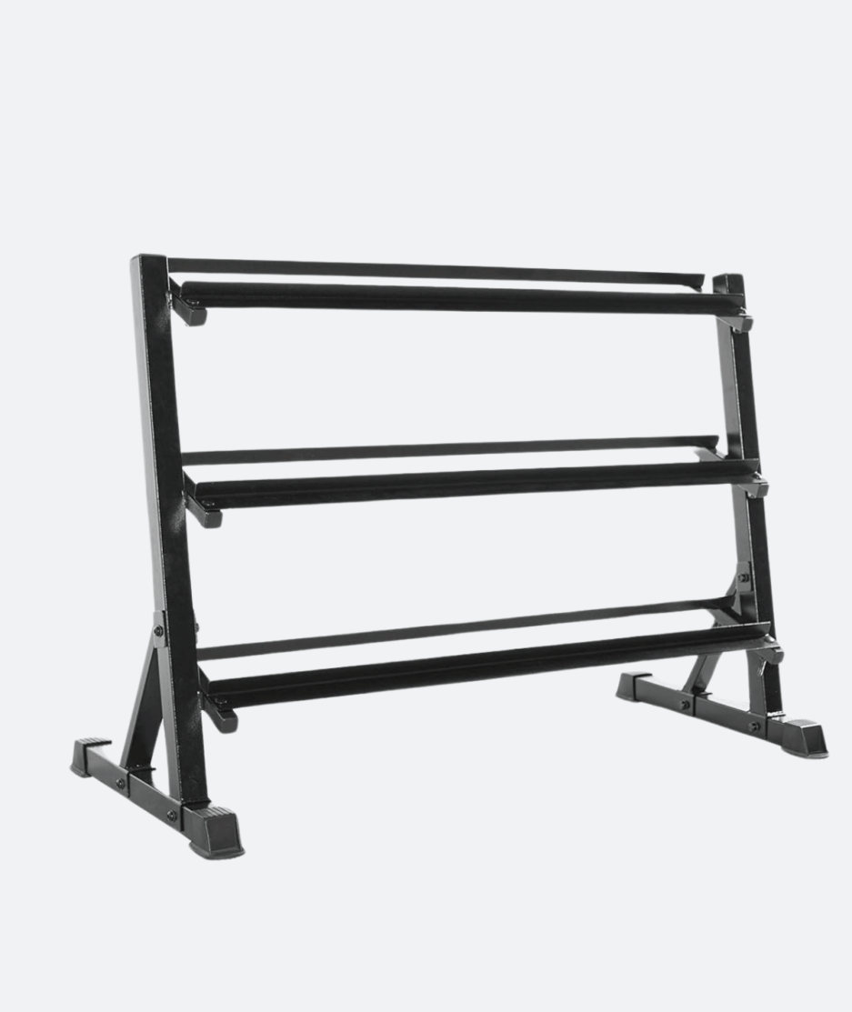 Neatly Store Your Dumbbells: CAP Barbell Rack, 51"