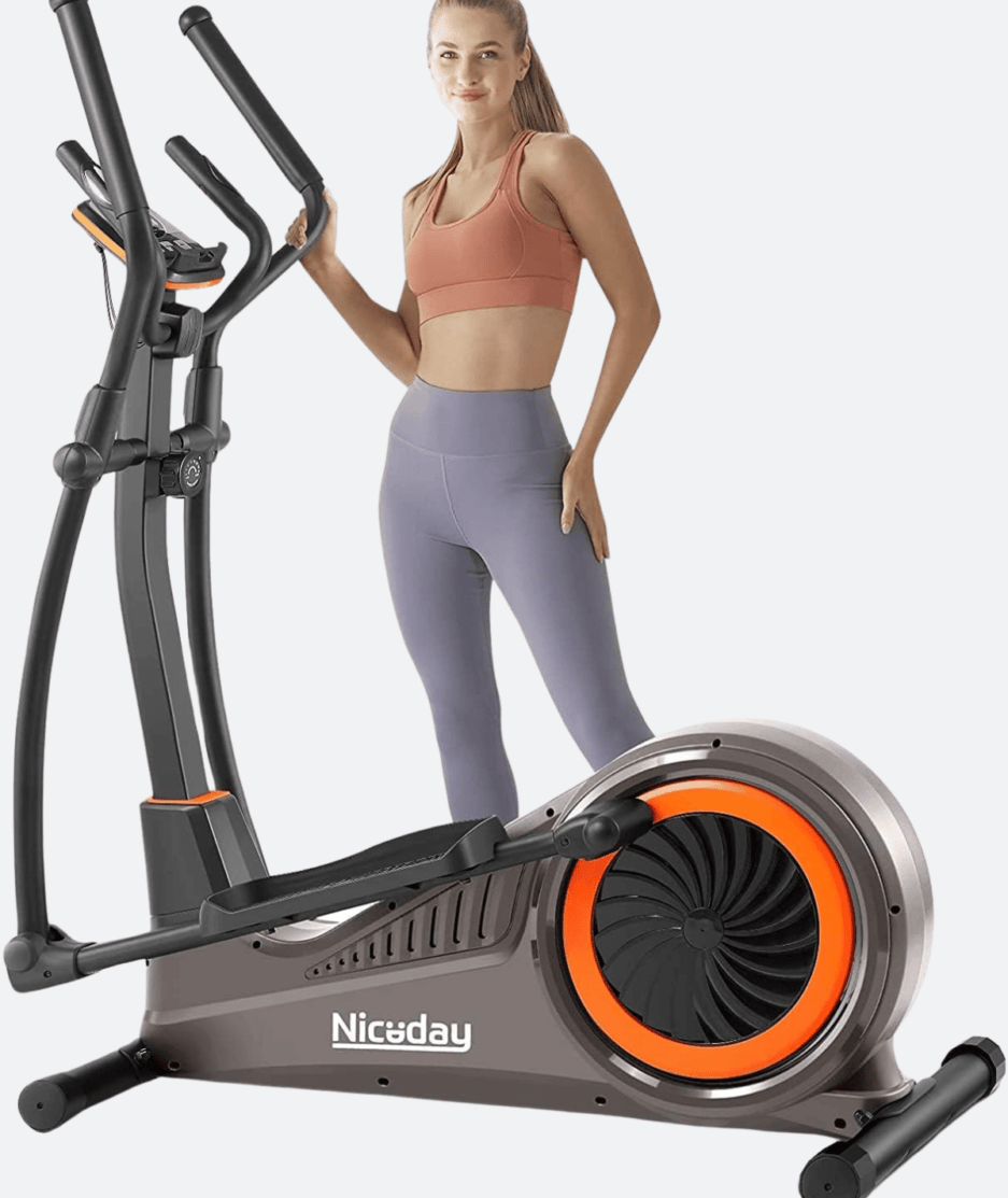 Elevate Fitness at Home: Niceday Elliptical with 16 Levels